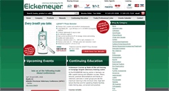 Desktop Screenshot of eickemeyerveterinary.com